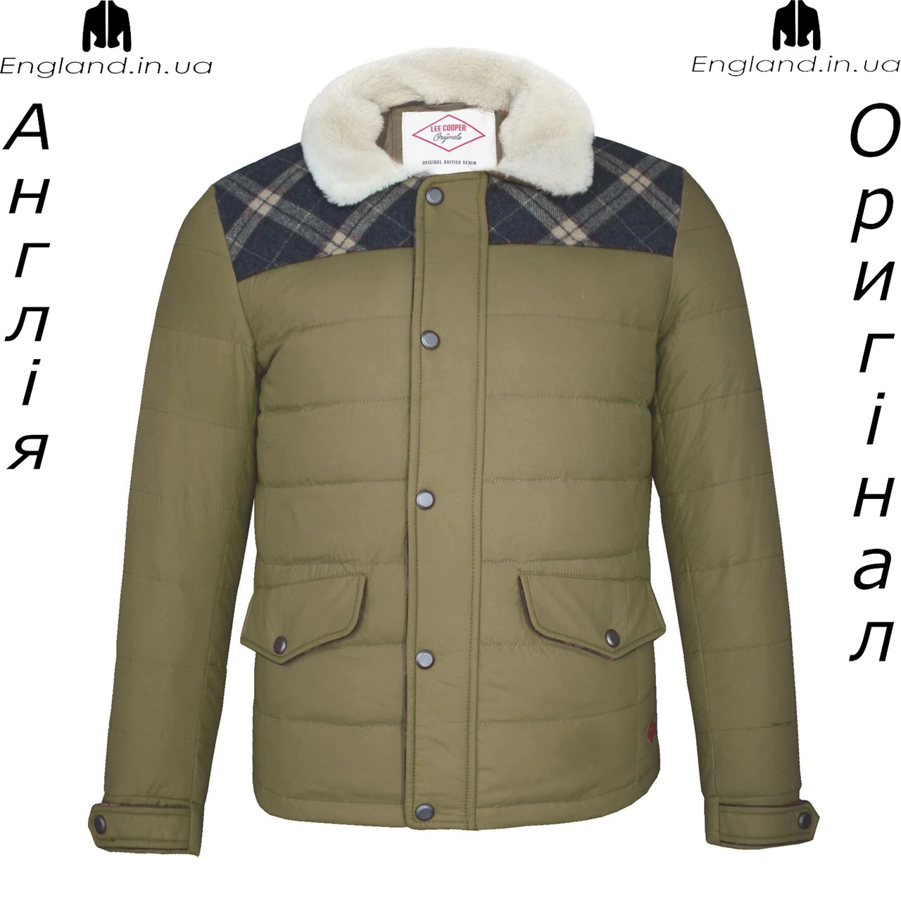 Куртка пуховик чоловічий Lee Cooper (Лі Купер) з Англії - зима/демісезон