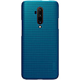Nillkin Oneplus 7T Pro Super Frosted Blue Shield Чохол Накладка Бампер, фото 3