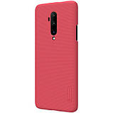 Nillkin Oneplus 7T Pro Super Frosted Shield Red Чохол Накладка Бампер, фото 4