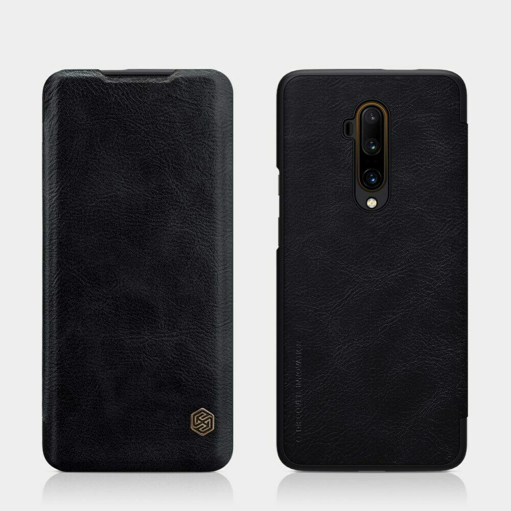 Nillkin Oneplus 7T Pro Qin leather Black case Шкіряний Чохол Книжка, фото 1