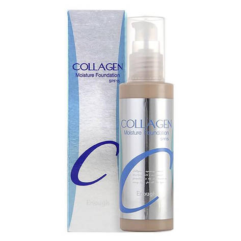 Зволожувальний тональний крем Enough Collagen Moisture Foundation SPF 15, 23 тон (062386), фото 1