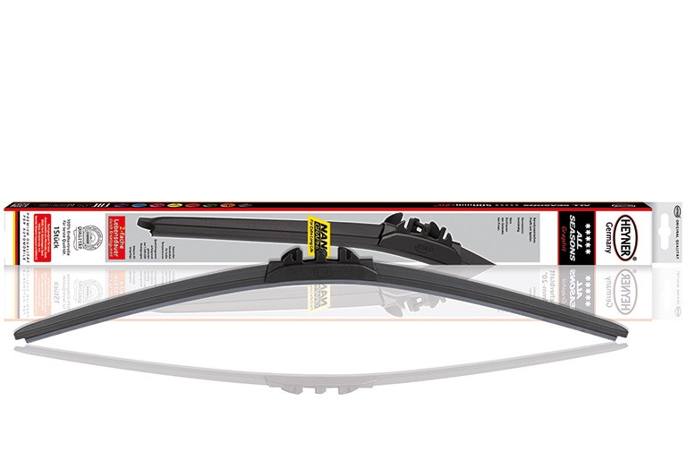 Щітка склоочисника 33 см/13" Heyner All Seasons (+ гумка) 083000 з адаптерами гак і Lada, фото 1