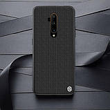 Nillkin Oneplus 7T Pro Textured Case Black Чохол Накладка Бампер, фото 6