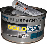 Шпатлевка автомобильная Gold Car ALU с частицами алюминия 1 кг