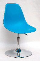 Стілець поворотний обідній Nik CH-BASE блакитний 51, дизайн Charles and Ray Eames, фото 2