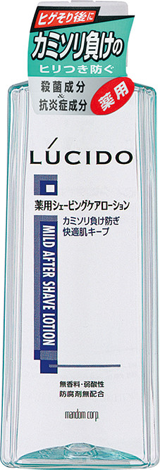 Лосьйон після гоління пом'якшувальний Mandom Lucido Mild After Shave Lotion 140 мл (302)