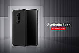 Nillkin Oneplus 7T Pro Synthetic fiber Black Чохол Накладка Бампер, фото 8