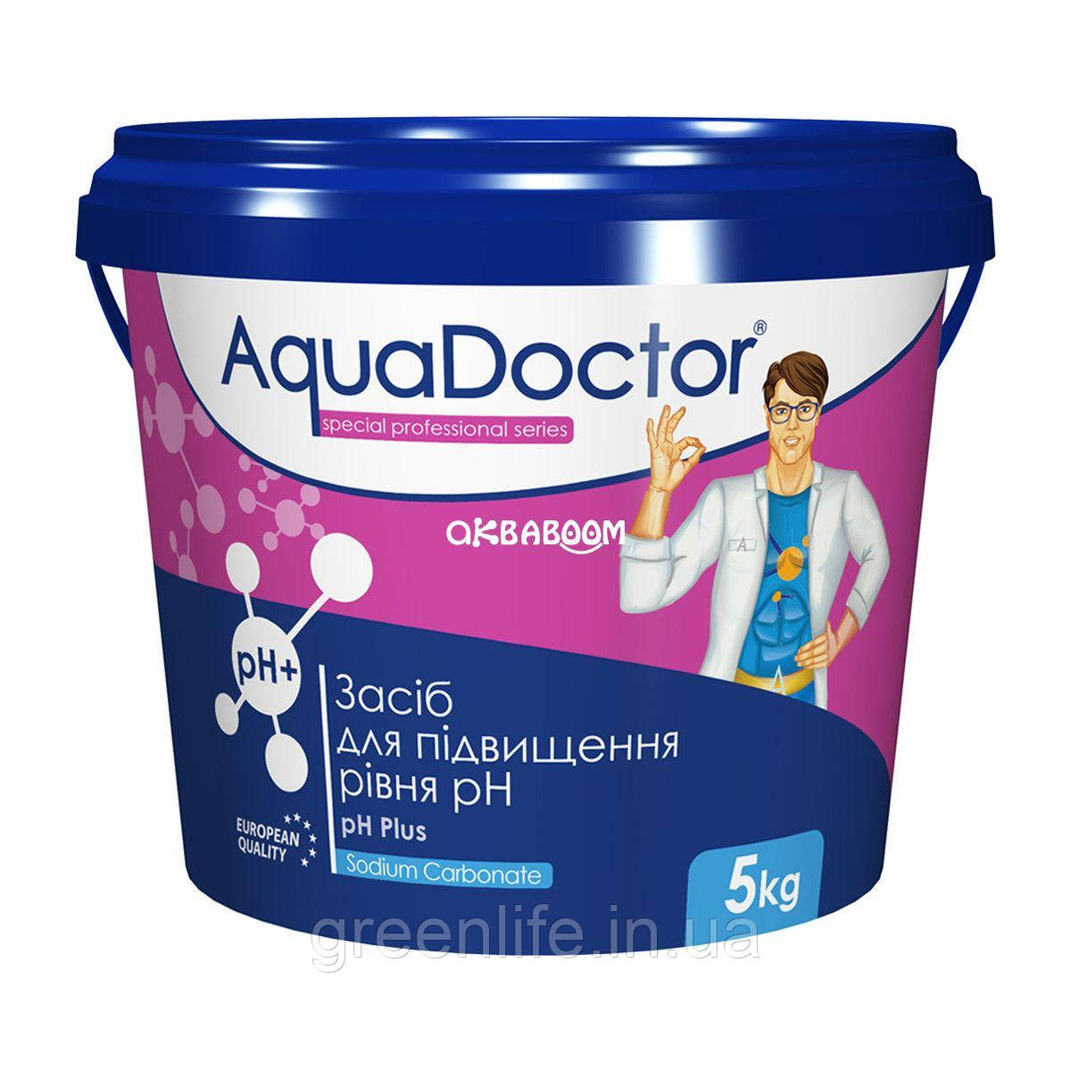 Засіб для підвищення рівня pH AquaDoctor pH Plus, в гранулах 5кг