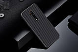 Nillkin Oneplus 7T Pro Synthetic fiber Black Чохол Накладка Бампер, фото 5