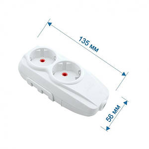 Колодка с землей /RIGHT HAUSEN /2p/HN082021