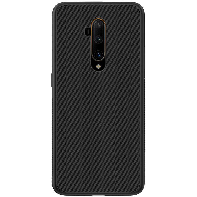 Nillkin Oneplus 7T Pro Synthetic fiber Black Чохол Накладка Бампер