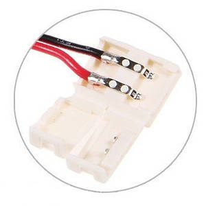 № 4 з'єднувач, 8 мм, дріт+затиск SMD3528 70503 Китай