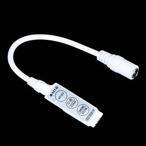 Контролер одноколірний /12A 144W 12V mini (3 кнопки)