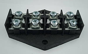 Гвинтова клема 4x16мм2 (мет.) Чорний 70634 KOBA ЕЛЕКТРО R/H