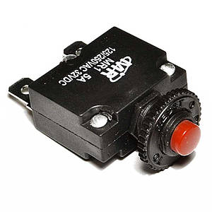 Запобіжник автомат (брейкер)/ST-1 (90°) 6 А, 250V