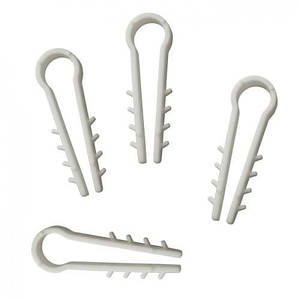 Дюбель "Ялинка"/Крепеж для кабелю КРУГЛИЙ (ялинка) К10 (100)