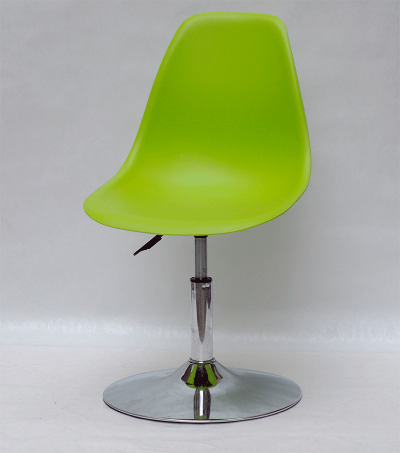 Стілець крутиться на круглому млинці Nik CH-BASE зелений 48, дизайн Charles and Ray Eames, фото 1