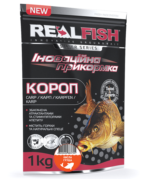 Прикормка Real Fish "Короп" (Кисла Груша), фото 1