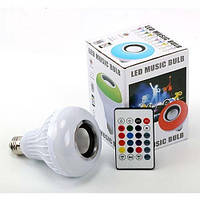 Лампа Bluetooth з динаміком, пультом ДК і різнобарвним світінням