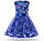 Елегантне святкову сукню з квітами для дівчатокElegant party dress with flowers for girls2021, фото 4