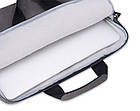 Сумка для Macbook і ноутбуків Bestjing замшева сіра, фото 5