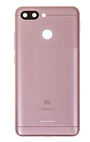 Задня кришка для Xiaomi Redmi 6, Glabal version, на 2 Sim карти, рожева