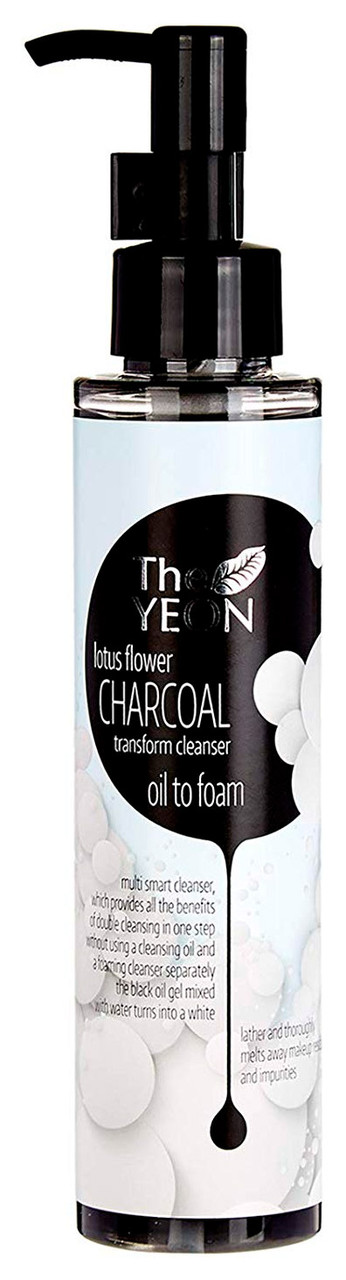 Олія для глибокого очищення шкіри The Yeon Lotus Flower Charcoal Transform Cleanser 150 мл