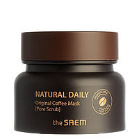 Кофейная маска-скраб для кожи с расширенными порами The Saem Natural Daily Original Coffee Mask 100 г