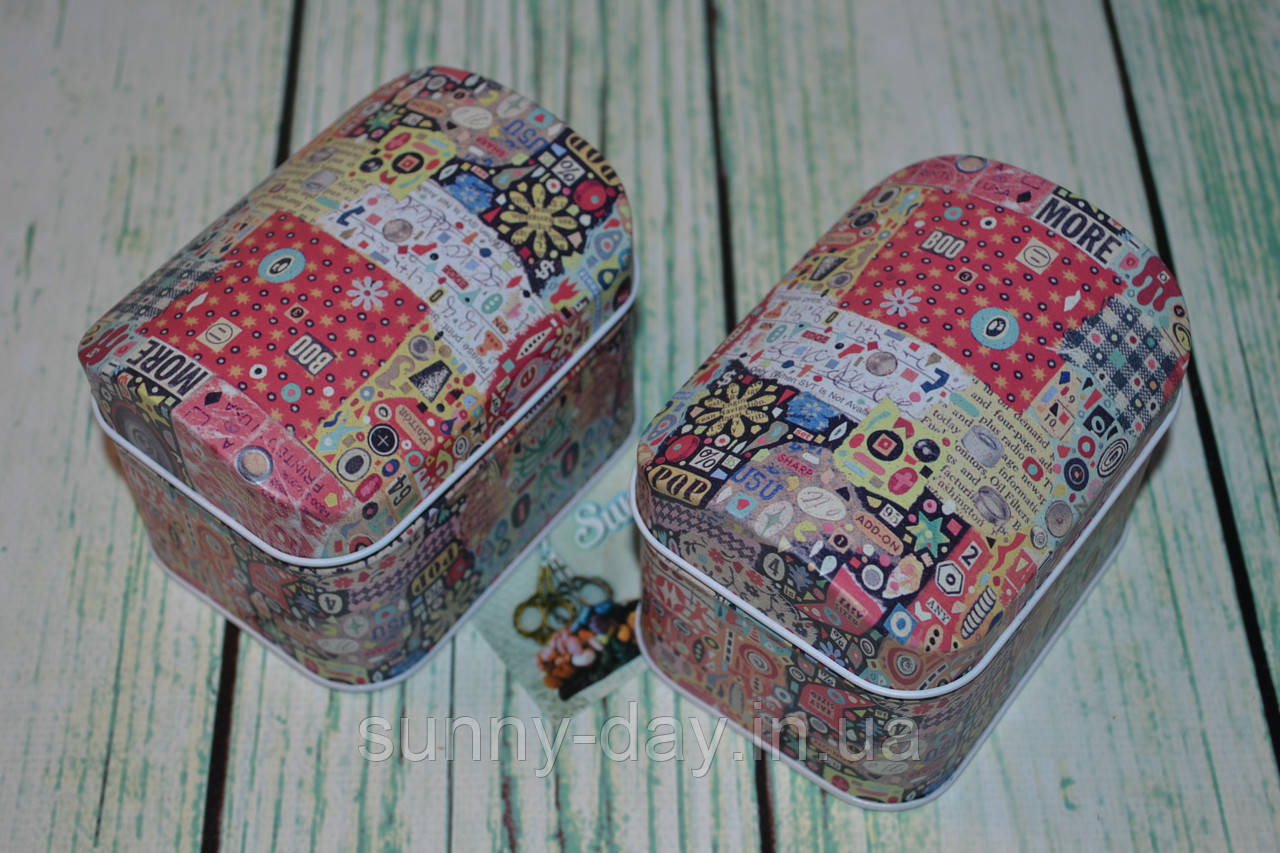 Коробочка для рукоділля No5 (розмір 10х8х8 см)