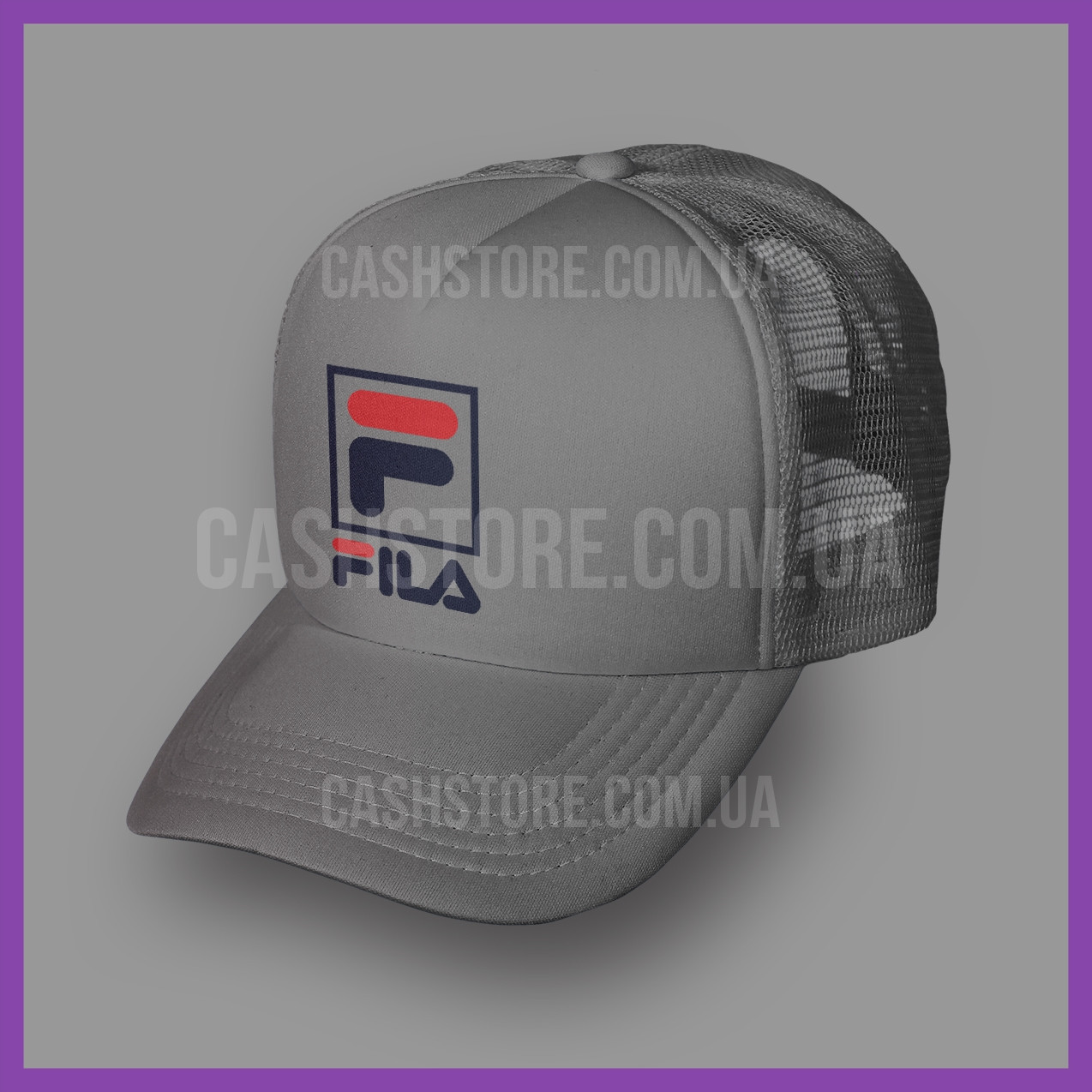 Купить Кепка Тракер Fila 'Square Logo' | Белая, цена 329 ₴ — Prom.ua ...