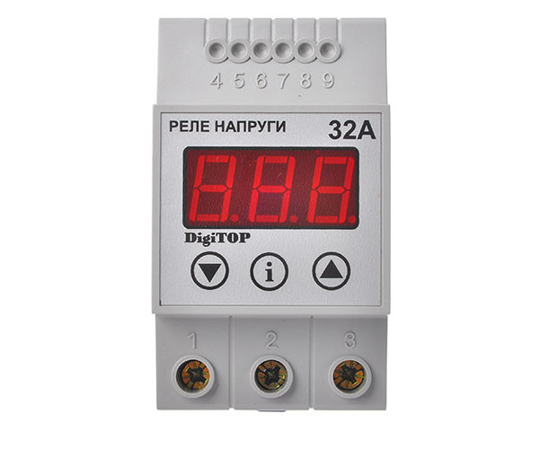 Реле напруги digiTOP V-protector 32A din