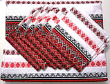 Скатертина із серветками українська з вишивкою 1,90 х 1,40 м., фото 2