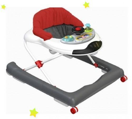 Ходунки дитячі музичні Baby Mix BG-1426, червоні (7276)