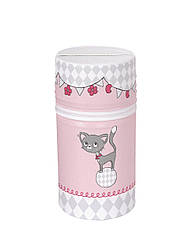 Термосумка для дитячих одинарних пляшечок з пінопласту Ceba Baby Mini Basic Cats, рожевий