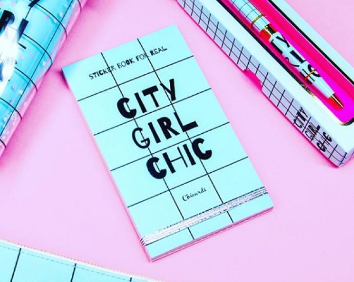 Книга з наліпками Sticker Book City Girl Chic (123194)