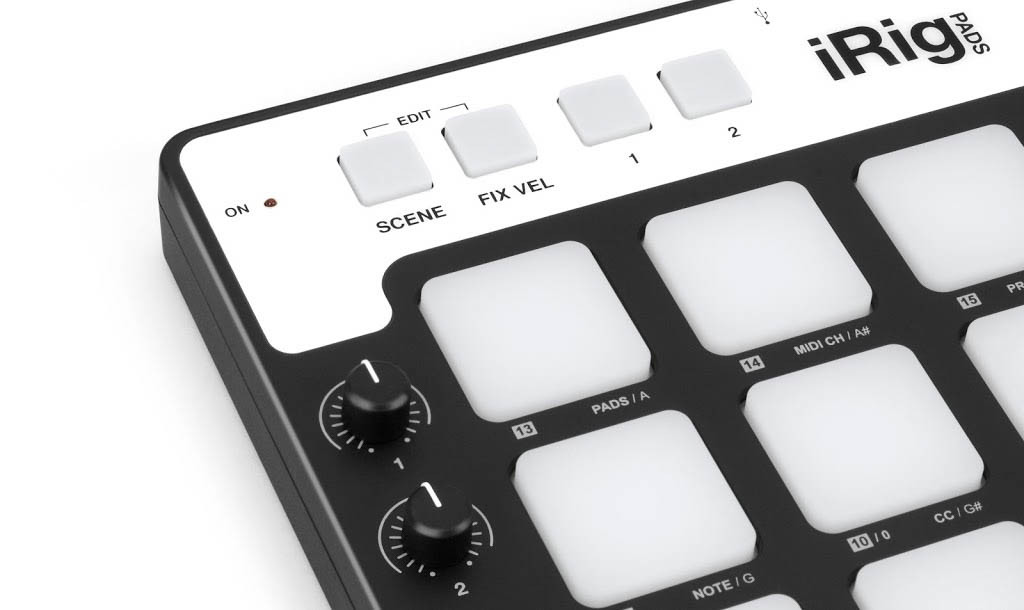 MIDI контроллер IK Multimedia iRIG PADS - фото 6 - id-p628843527
