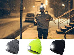 Шапка з ліхтариком Bonnet  Блакитний