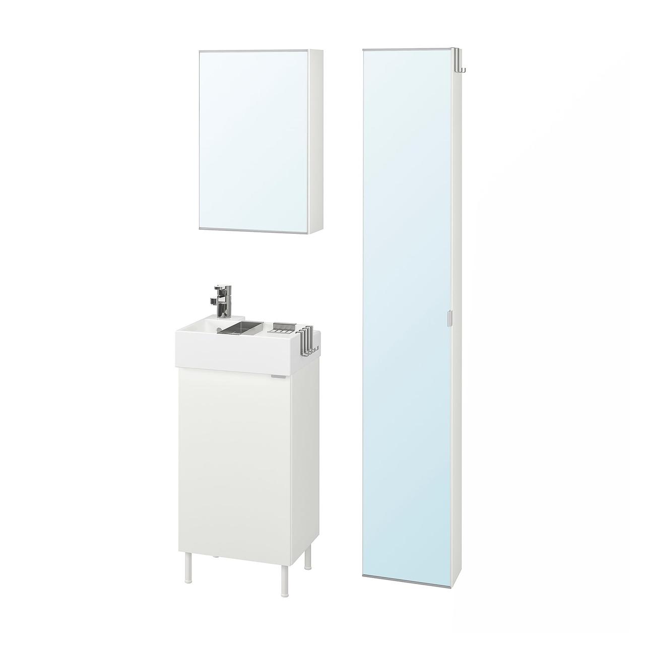 IKEA Комплект меблів для ванної LILLÅNGEN / LILLÅNGEN ( 393.045.38)