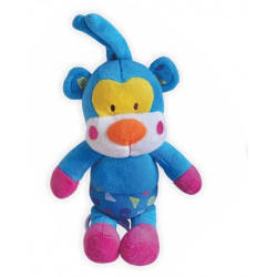 Музична дитяча іграшка для коляски Baby Mix TE-8067-30A Блакитна пантера (3704)