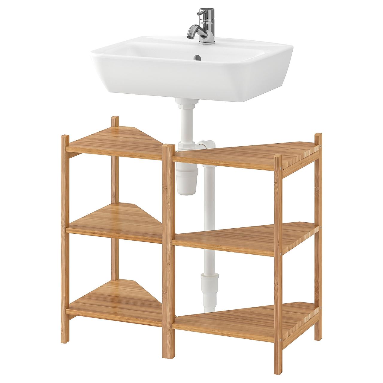 IKEA Кутовий стелаж з раковиною RÅGRUND / TYNGEN ( 592.921.67)