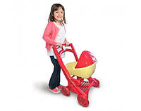 Детская разборная пластиковая коляска для кукол Doloni Toys
