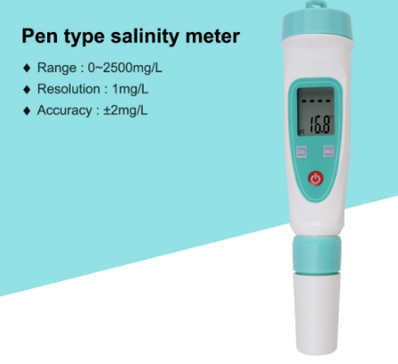 Портативний вимірювач солоності ST-1( salinity meter) прісних вод, продуктів.