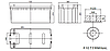 Свинцево вуглецевий акумулятор Challenger DC12-200, фото 3