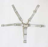 Ремені безпеки для стільчики для годування Сірий (05157), фото 2