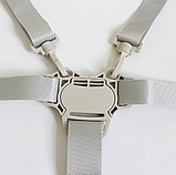 Ремені безпеки для стільчики для годування Сірий (05157), фото 3