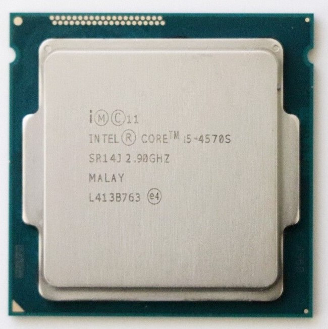 INTEL　Corei5-4570S　SR14J 2.90GHz【中古品】　pp-7 NP22○中古美品&frasl;CPU&frasl;Intel Core I5-4570S SR14J 2.90GHz Costa Rica&frasl;第