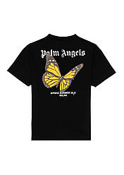 Футболка чорна Palm Angels Butterfly S/S • Палм Анджелс футболка XS