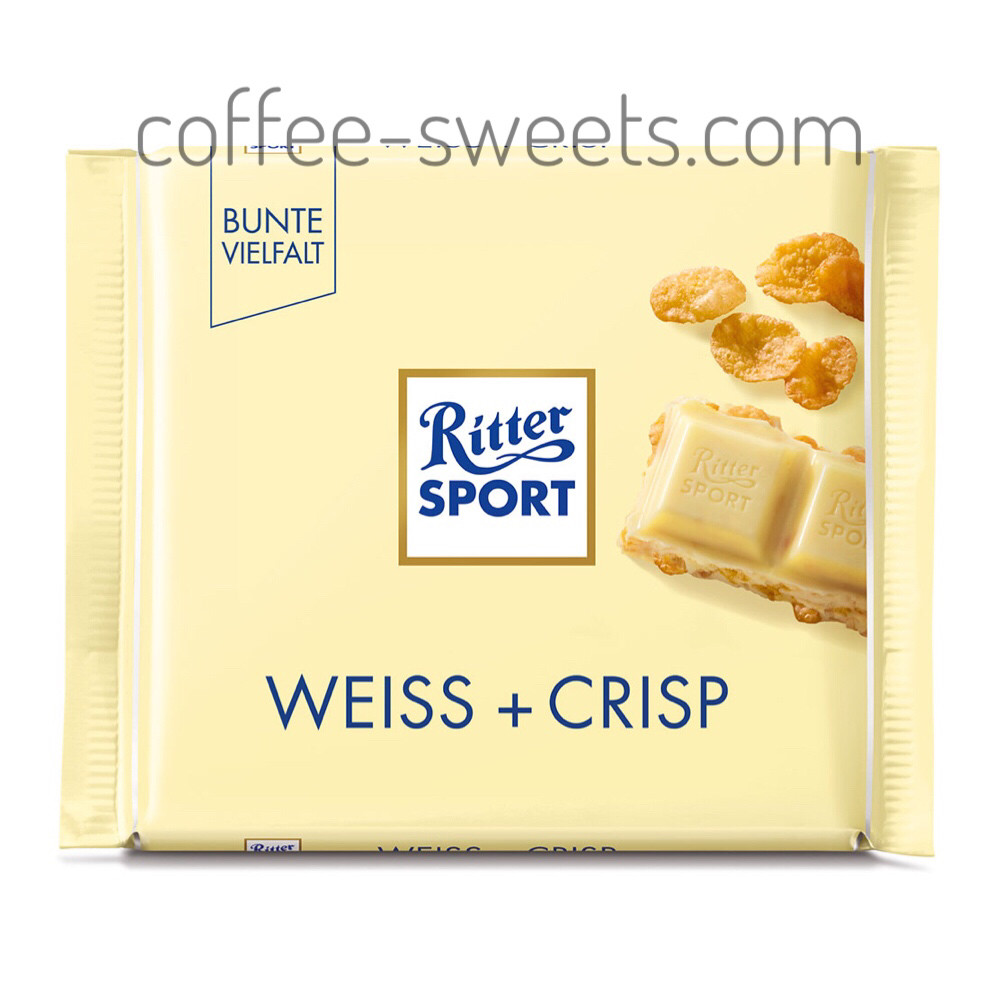 Шоколад Ritter Sport Weiss + Crisp 100 g