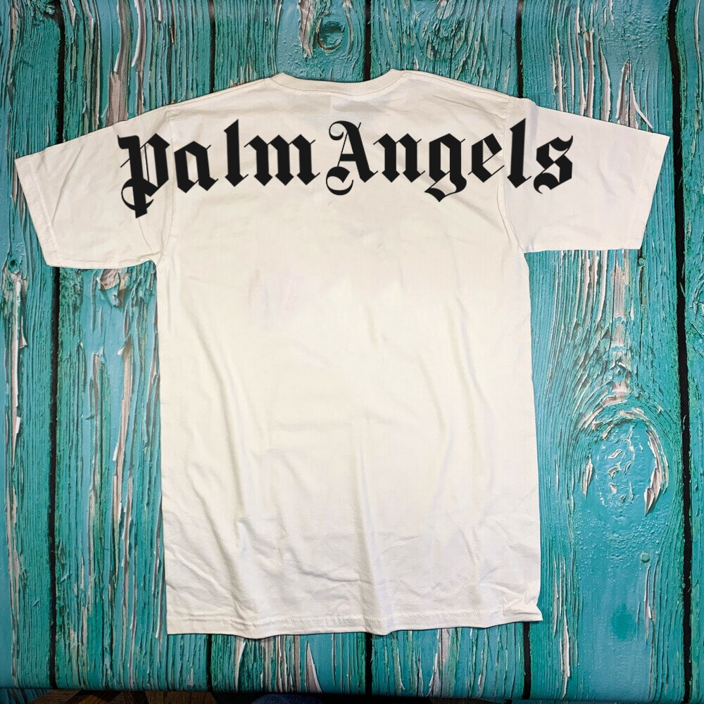 Футболка біла Palm Angels Back • Палм Анджелс футболка XS