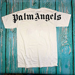 Футболка біла Palm Angels Back • Палм Анджелс футболка XS